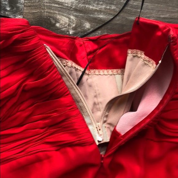 David Meister Signature Sweetheart Drape Dress - Picture 6 of 8